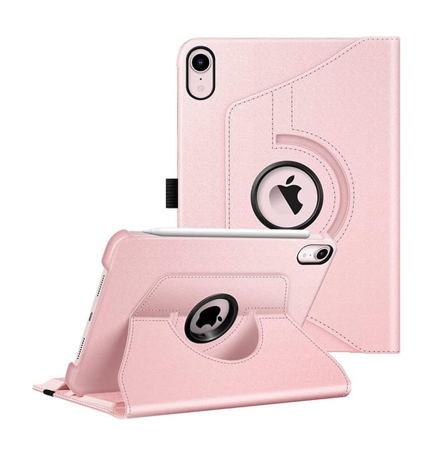 Rose Gold 360° case for iPad Mini 6, stylish and secure protection