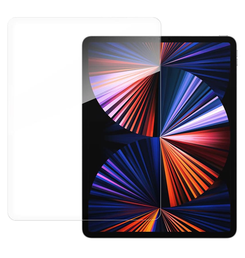 Clear tempered glass screen protector for iPad Pro 12.9, crystal-clear and durable