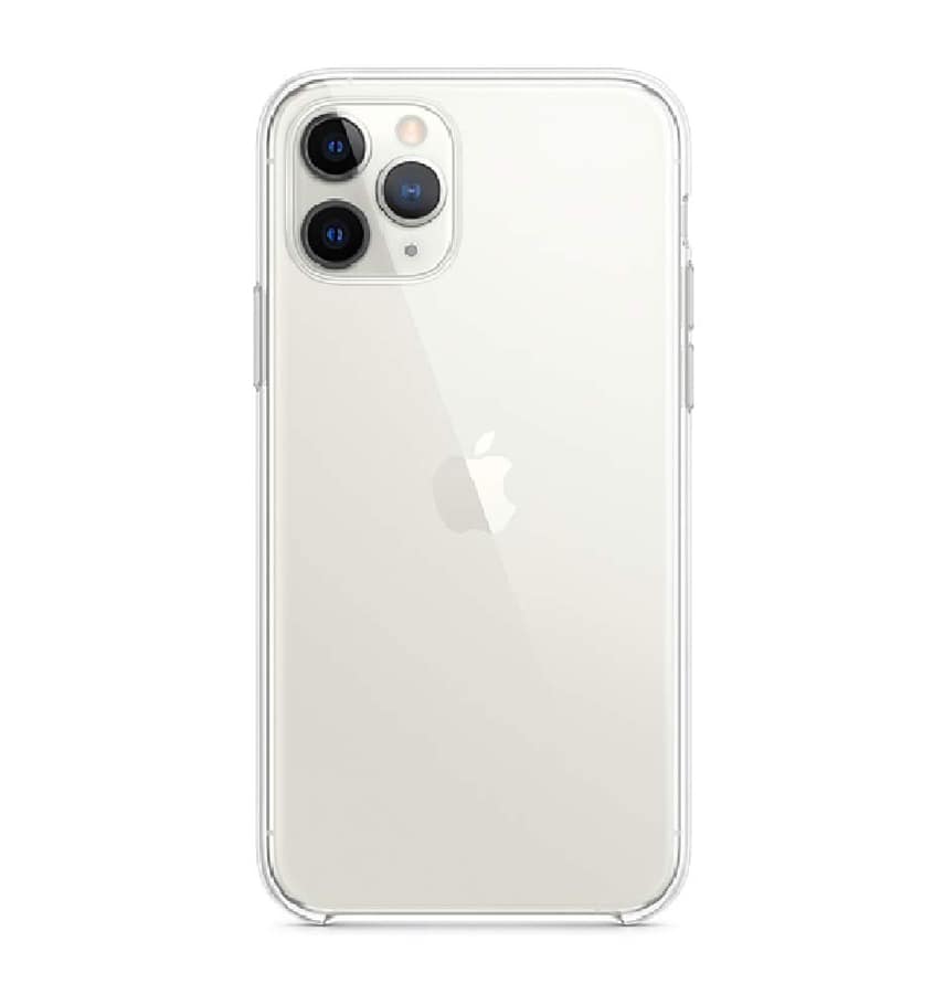 Clear generic soft back cover for iPhone 11 Pro, slim and protective fit