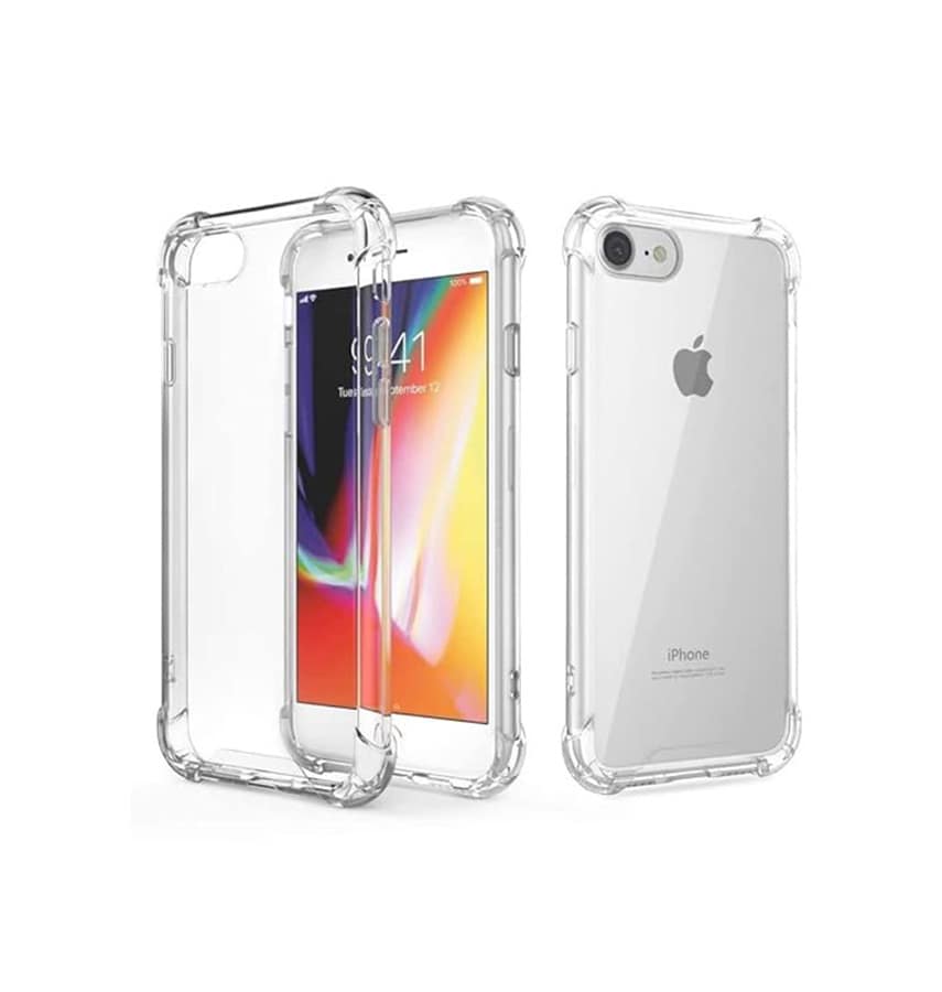 Mint triangle back cover for iPhone 7/8/SE2, sleek and modern protection.