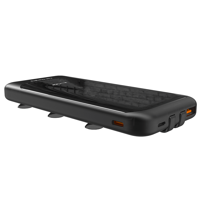 MVR Rapid 10S Power Bank - 10000mAh | 20W USB - C Fast Charging, Slim & Portable (Black) - Image 6