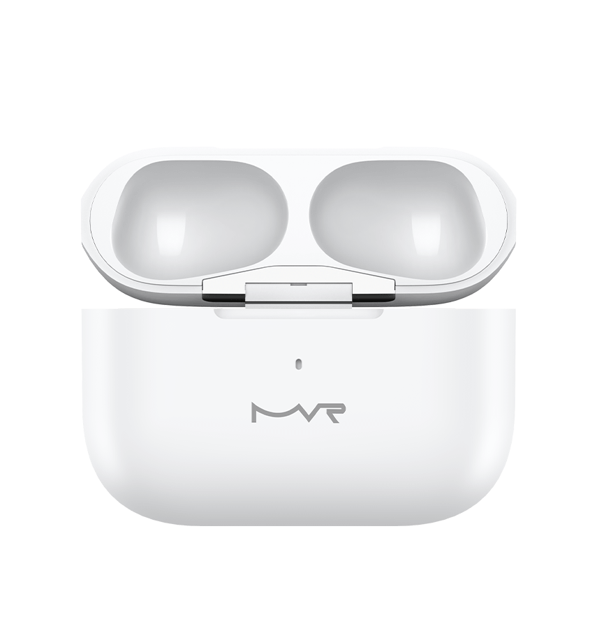 Robin Pro MVR In-Ear Bluetooth Headphones - White - Image 5
