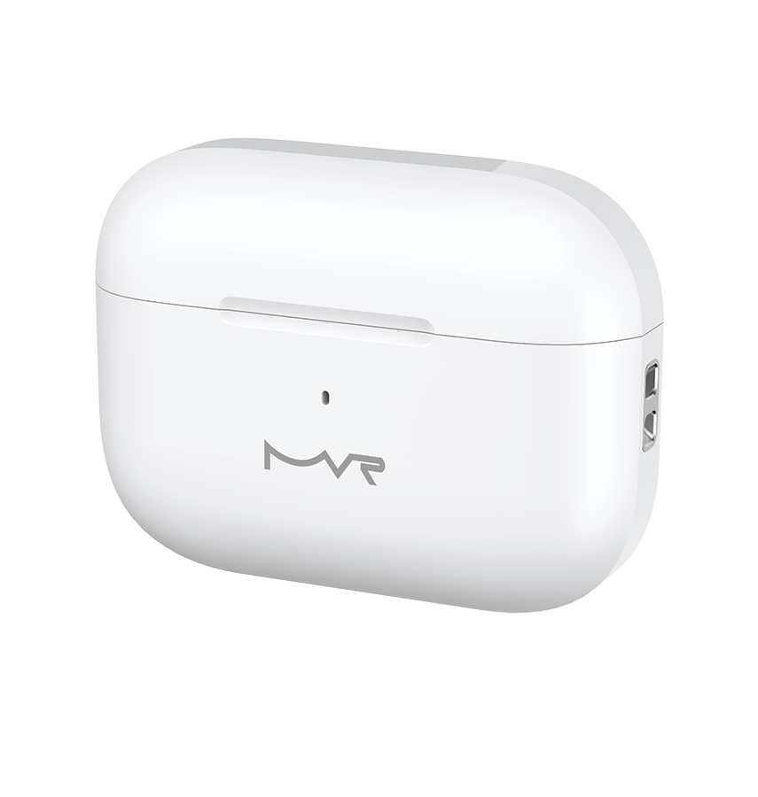 Robin Pro MVR In-Ear Bluetooth Headphones - White - Image 6