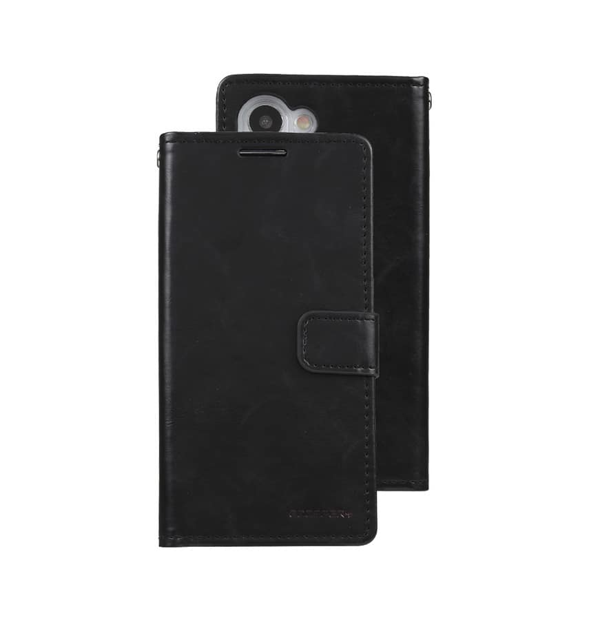 Black Bluemoon diary wallet flip cover for Samsung Galaxy S23