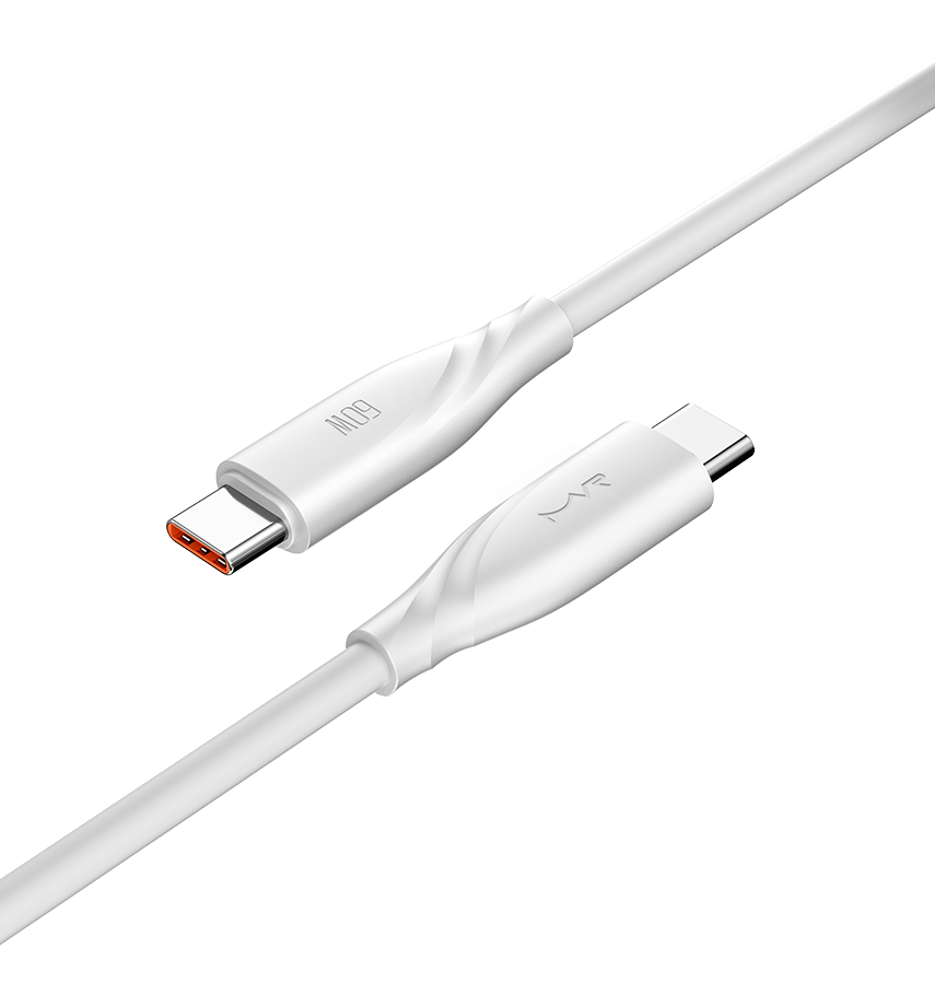 MVR Charging Cable - White |60W, 1m USB C, Fast Charging Cable - Image 3