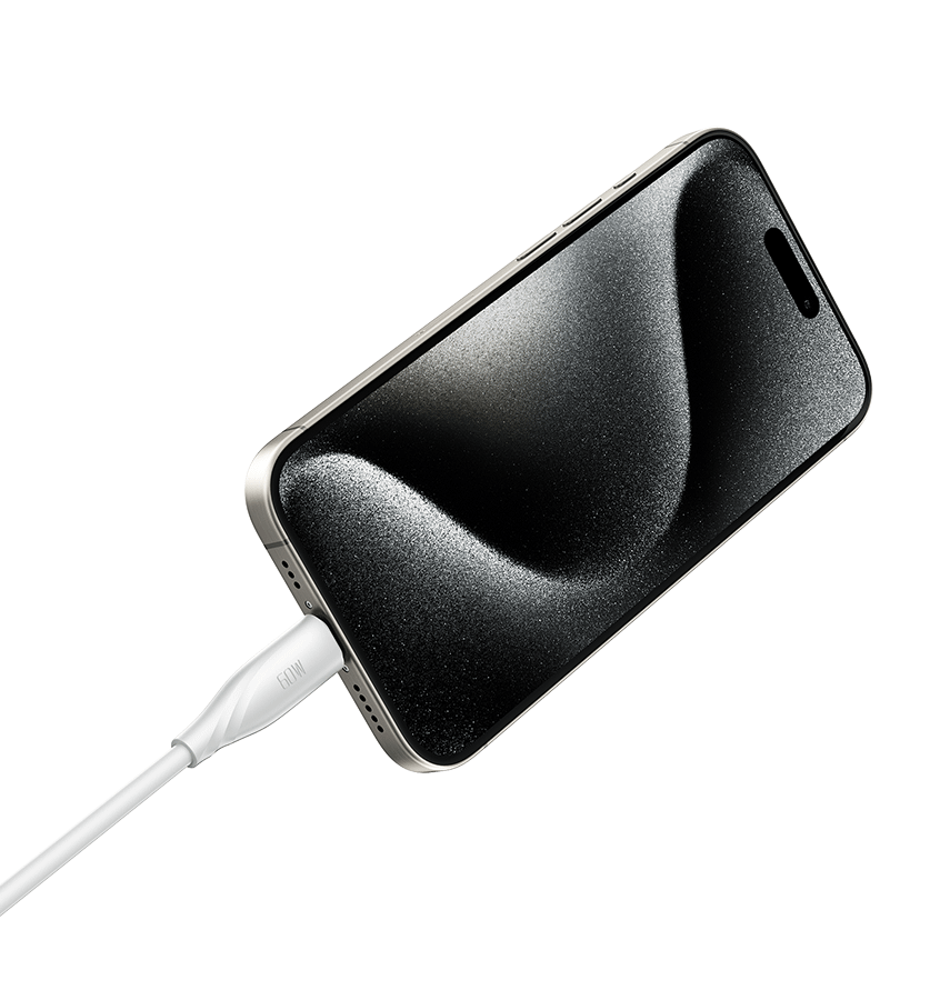 MVR Charging Cable - White |60W, 1m USB C, Fast Charging Cable - Image 7