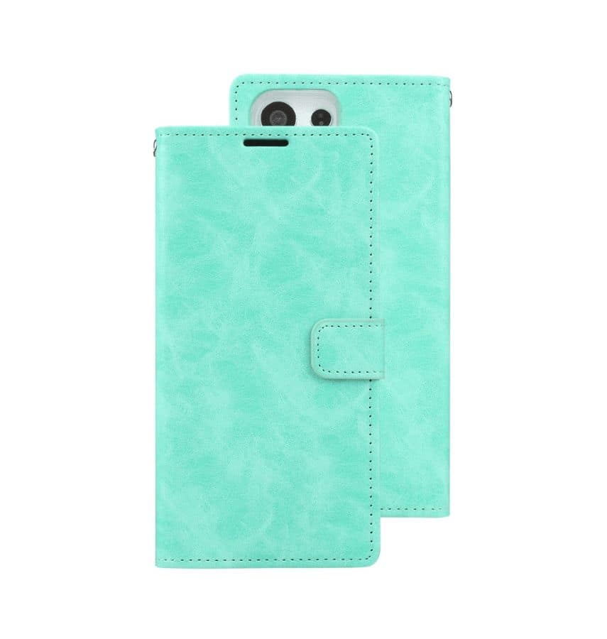 Mint Bluemoon diary wallet case for Samsung Galaxy S24 Ultra