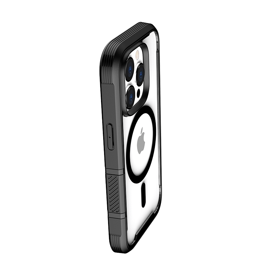 iPhone 16 Pro Max Case - Black | MVR Robust 360° Full Protection, Scratch Resistant Back Cover - Image 2