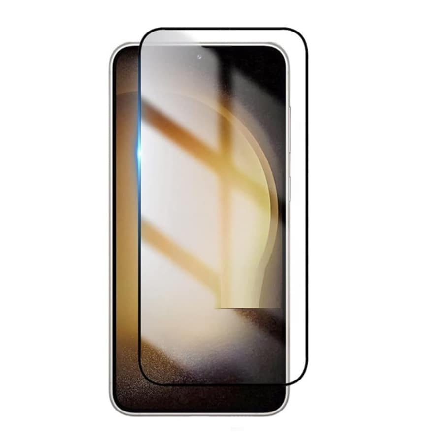 Clear tempered glass screen protector for Samsung Galaxy S22 and S23