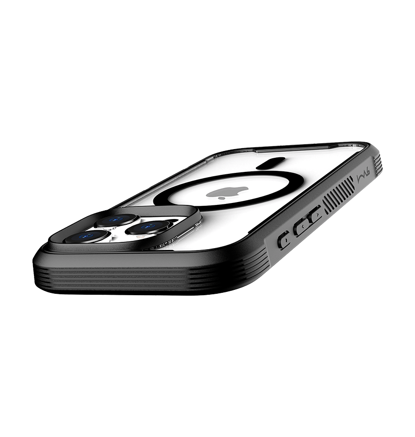 iPhone 16 Pro Max Case - Black | MVR Robust 360° Full Protection, Scratch Resistant Back Cover - Image 3
