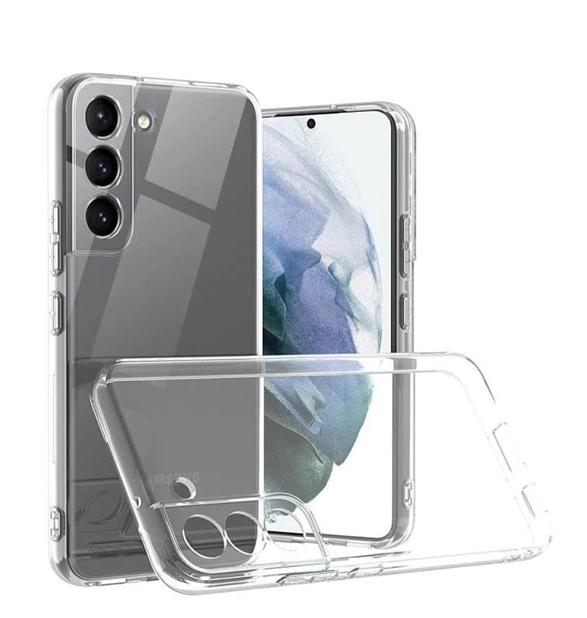 Clear Samsung S22 2mm Hard Cover Without MagSafe