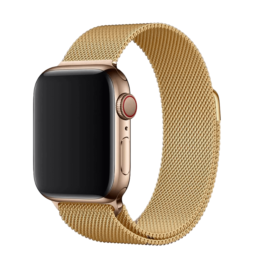 Apple Watch 38/40/41mm Milanese metal band, gold, luxurious and stylish for your Apple Watch