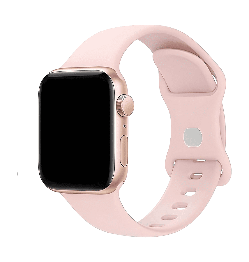 Apple Watch 38/40/41mm TPU band, pink sand, soft and flexible for everyday wear