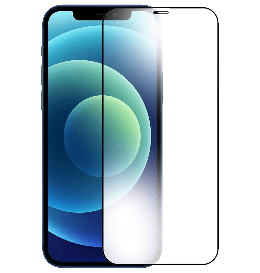 Clear generic tempered glass for iPhone 12/12 Pro, strong and crystal-clear screen protection