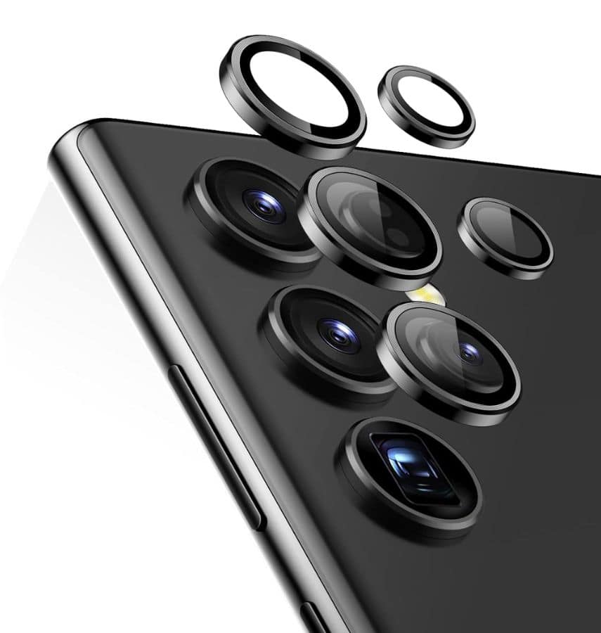 Clear camera lens protector for Samsung Galaxy S23 Ultra durable coverage