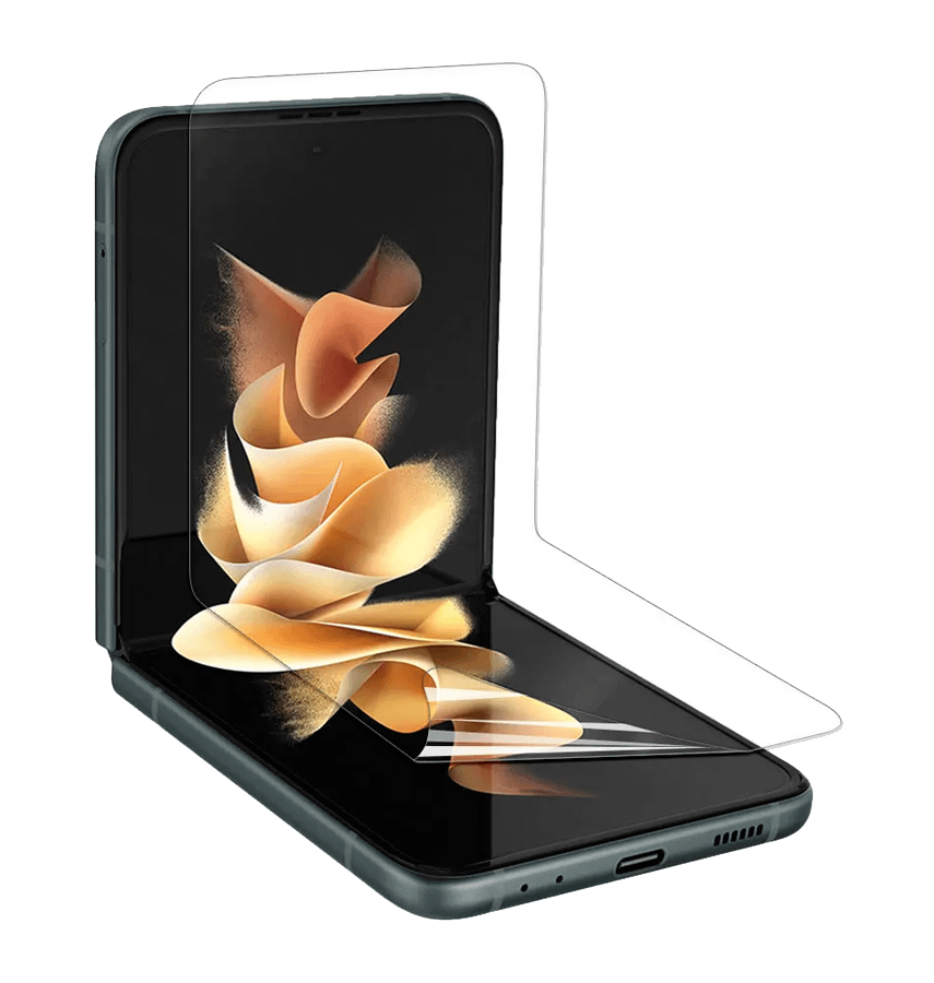 Samsung Galaxy Z Flip 4 Membrane (Front + Back) - Clear | Scratch-Resistant, Perfect Fit Design