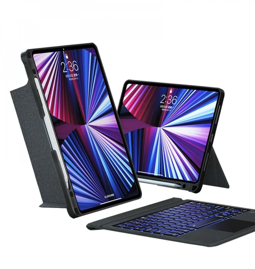 Black WiWU Magnetic Keyboard case for iPad 10.9/Air 4/Pro 11, practical and stylish