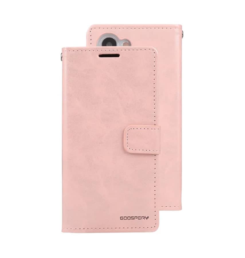 Rose Gold Samsung S21+ Mercury Bluemoon Diary Cover