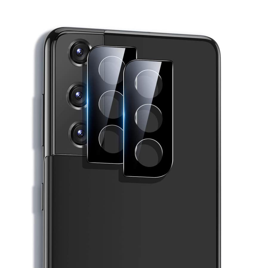 Clear camera lens protector for Samsung Galaxy S21 and S21 Plus