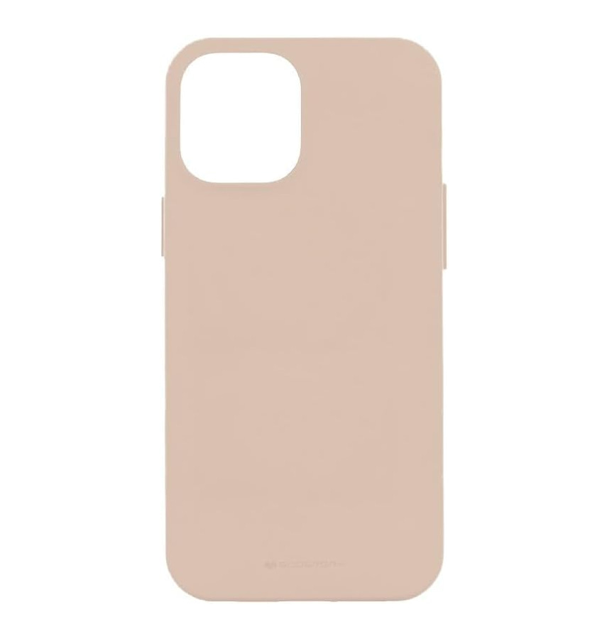 Pink Sand Mercury Soft Feeling back cover for iPhone 13 Pro, soft and secure fit