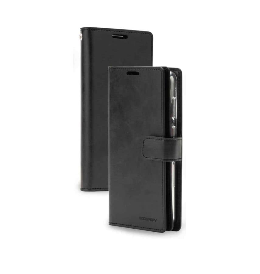 Black Mercury Bluemoon diary flip wallet case for Galaxy S23 Plus