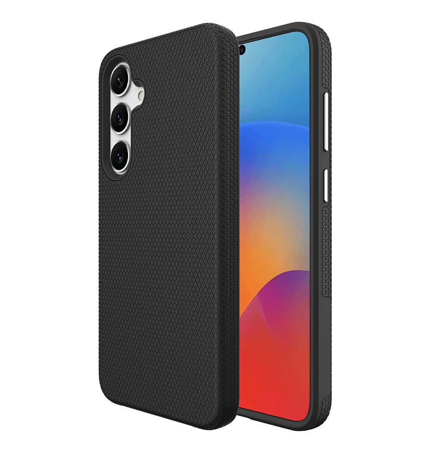 Black Samsung S25 Triangle MagSafe Cover