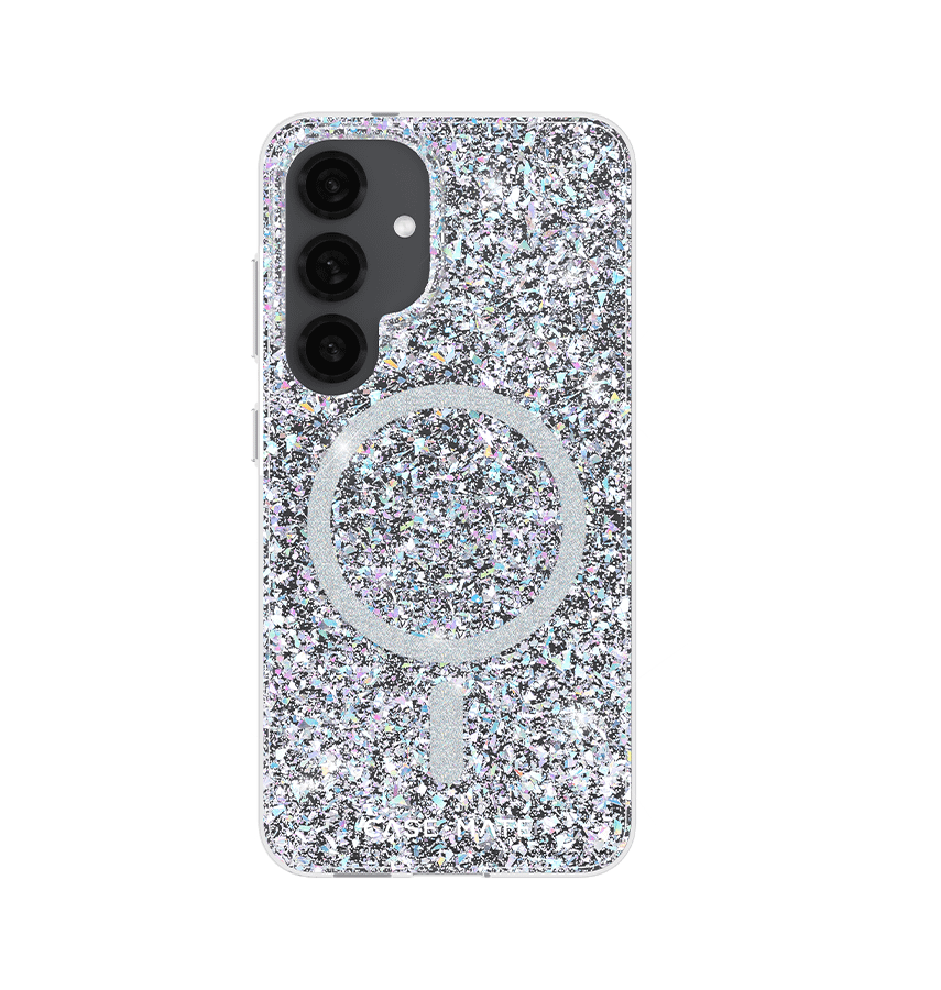 Disco Samsung S25 Case-Mate Twinkle MagSafe Cover