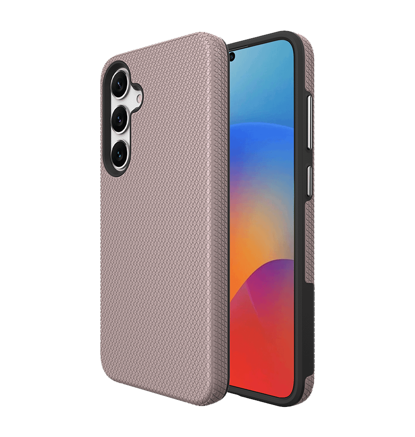 Rose Gold Samsung S25 Plus Triangle MagSafe Cover