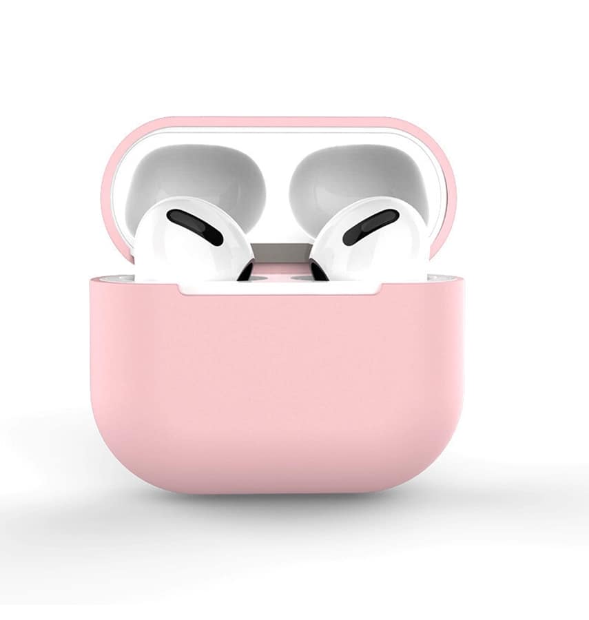 AirPods 3rd Generation Soft Silicone Protective W/ PC Case (Pink Sand)