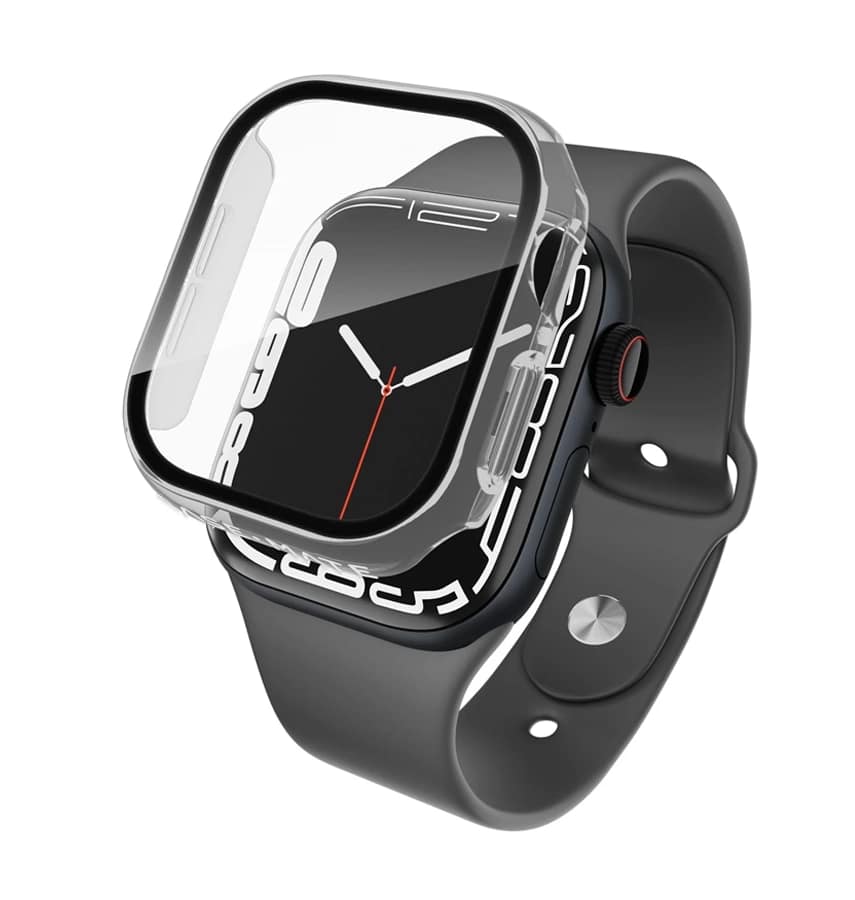 Apple Watch S10 Screen Protector 42mm, 360 Protective Glass Matte Case - Clear