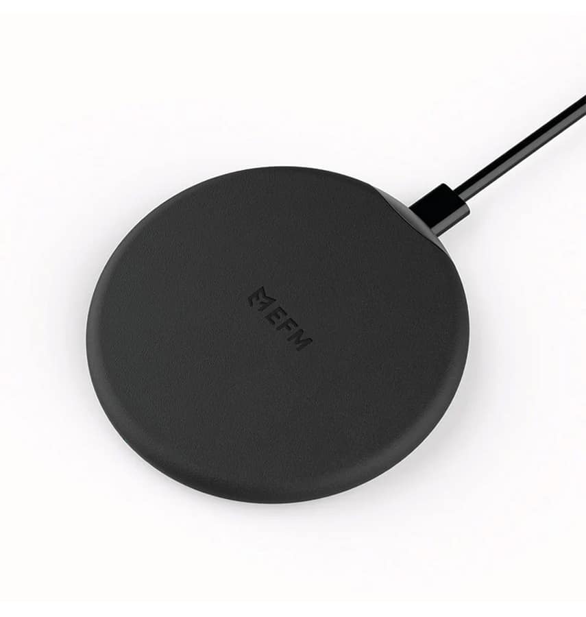 Wireless EFM 15W Ultra Fast & High Efficiency Charging Pad - Black