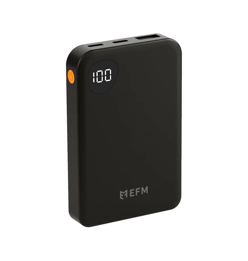 EFM Dual Port 5000MAH Portable Power Bank with Digital Display