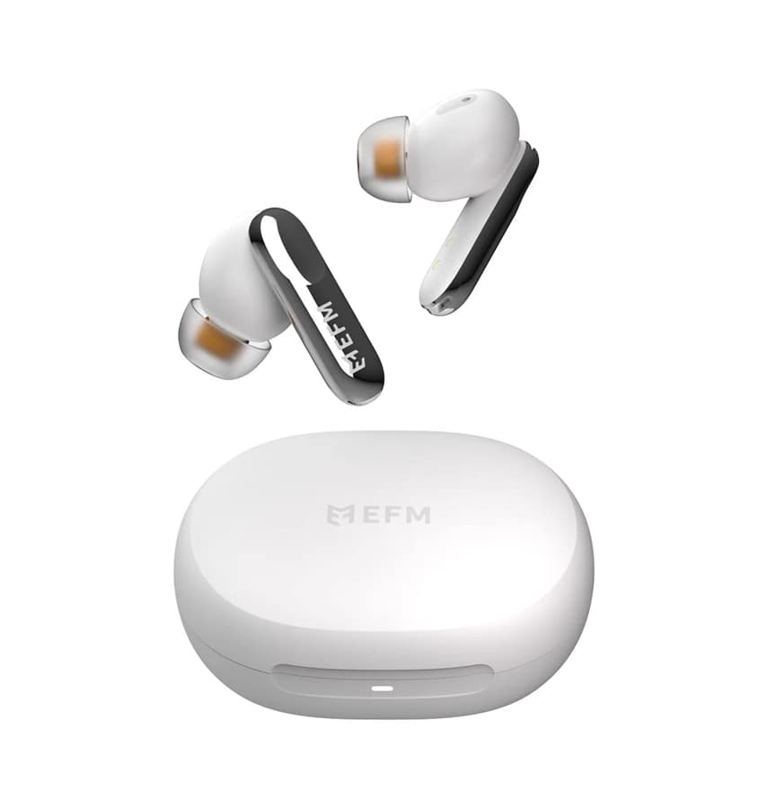EFM TWS Nashville ANC Earbuds | With Active Noise Cancelling and IP54 Rating