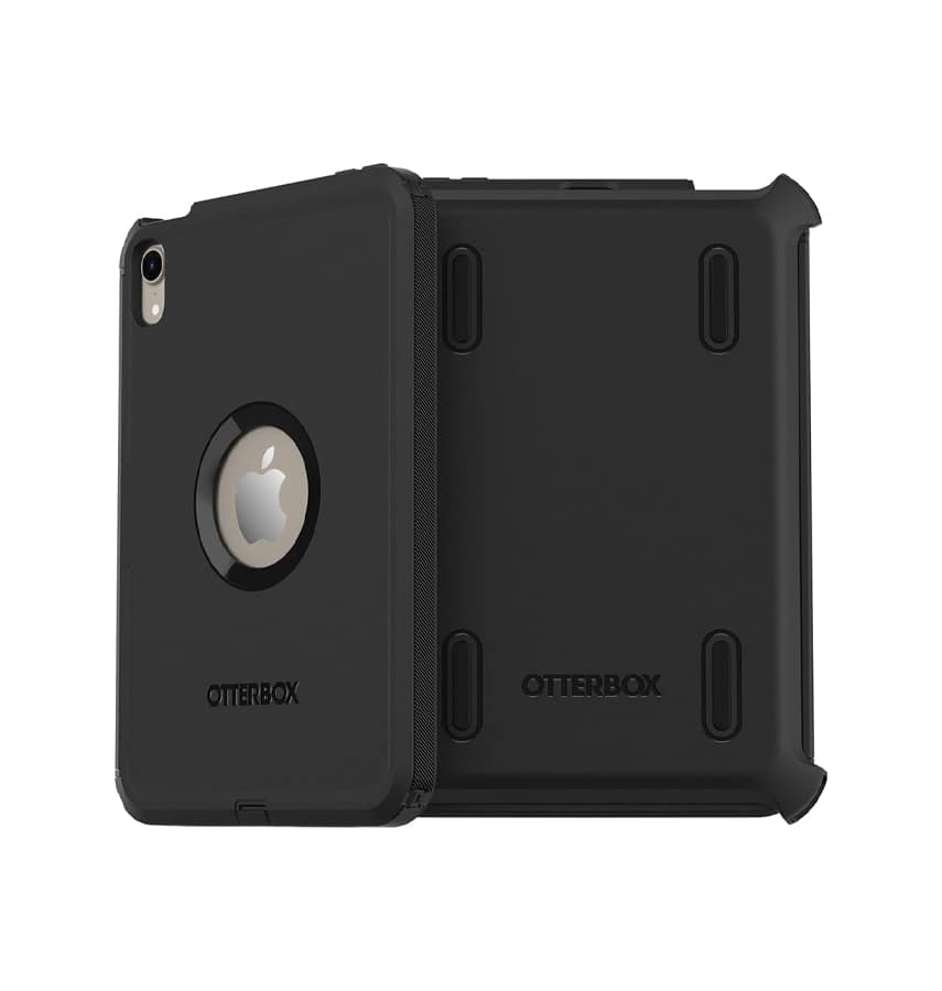 iPad mini 6 Case – Black | Otterbox Defender Series, Rugged Shockproof Back Cover