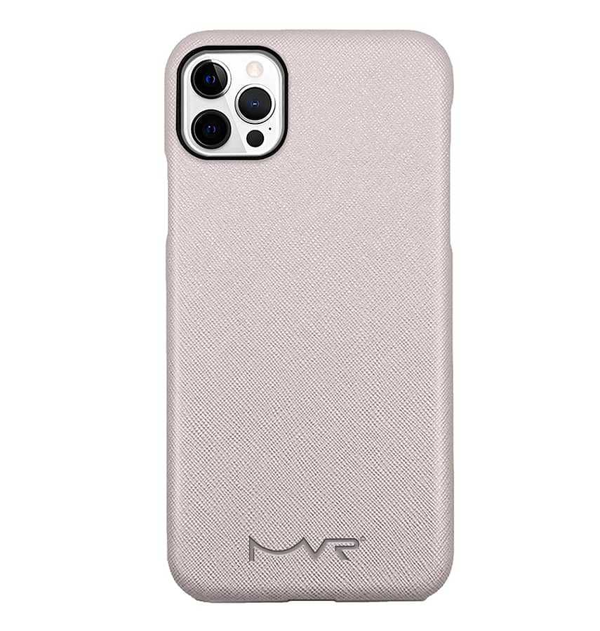 Microfiber saffiano Rose Gold