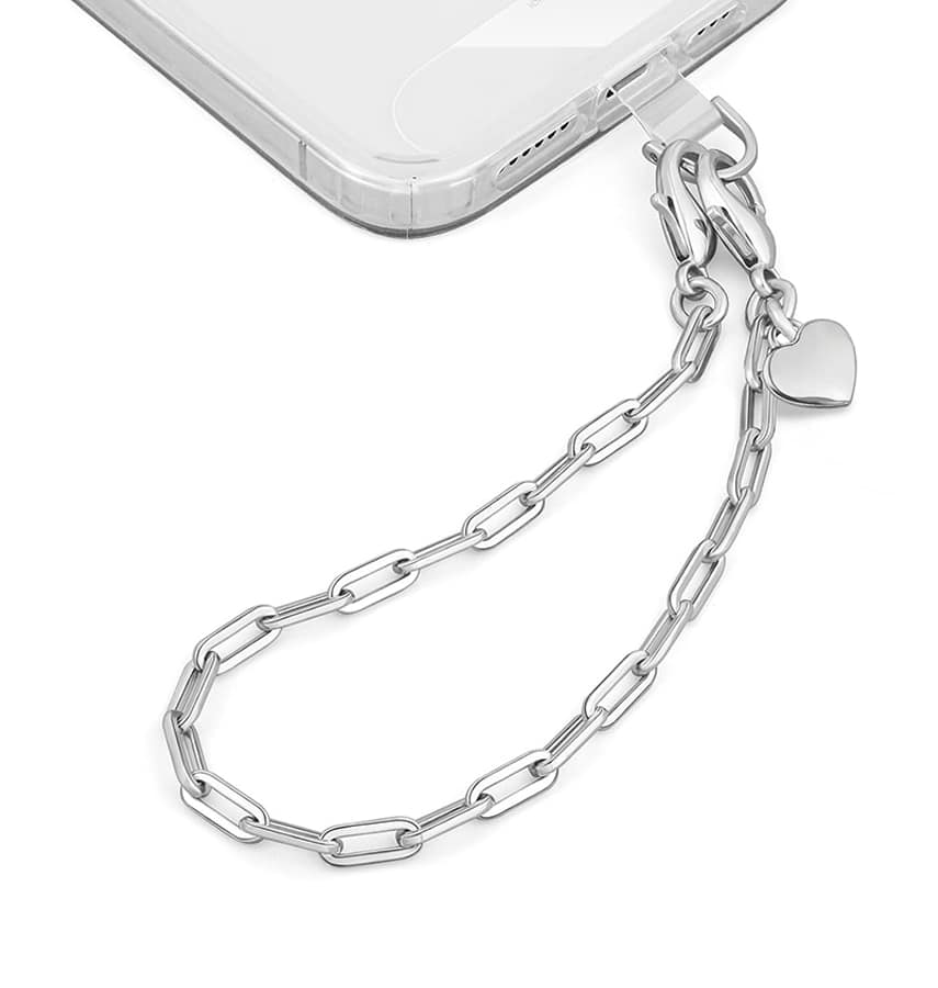 Premium Universal Wristlet – Silver-Tone with Stunning Artificial Diamonds