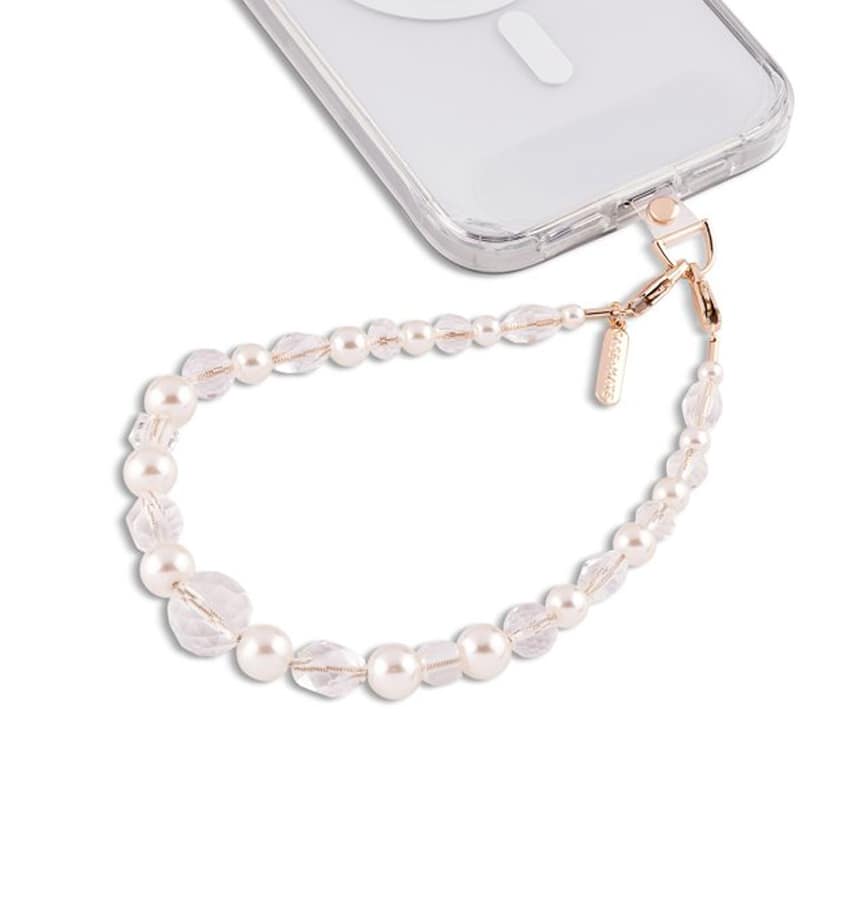 Sparkling Silver Universal Wristlet – Adorned with Artificial Diamonds