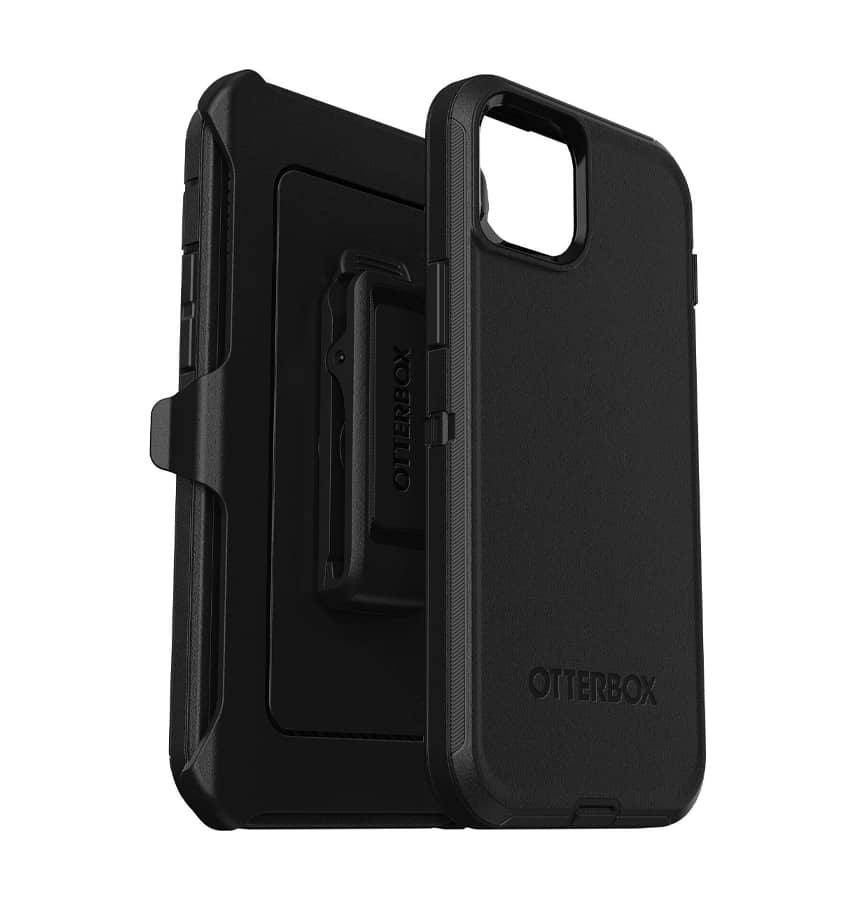 iPhone 15 Case – Black | Otterbox Defender Series, Rugged Shockproof Back Cover