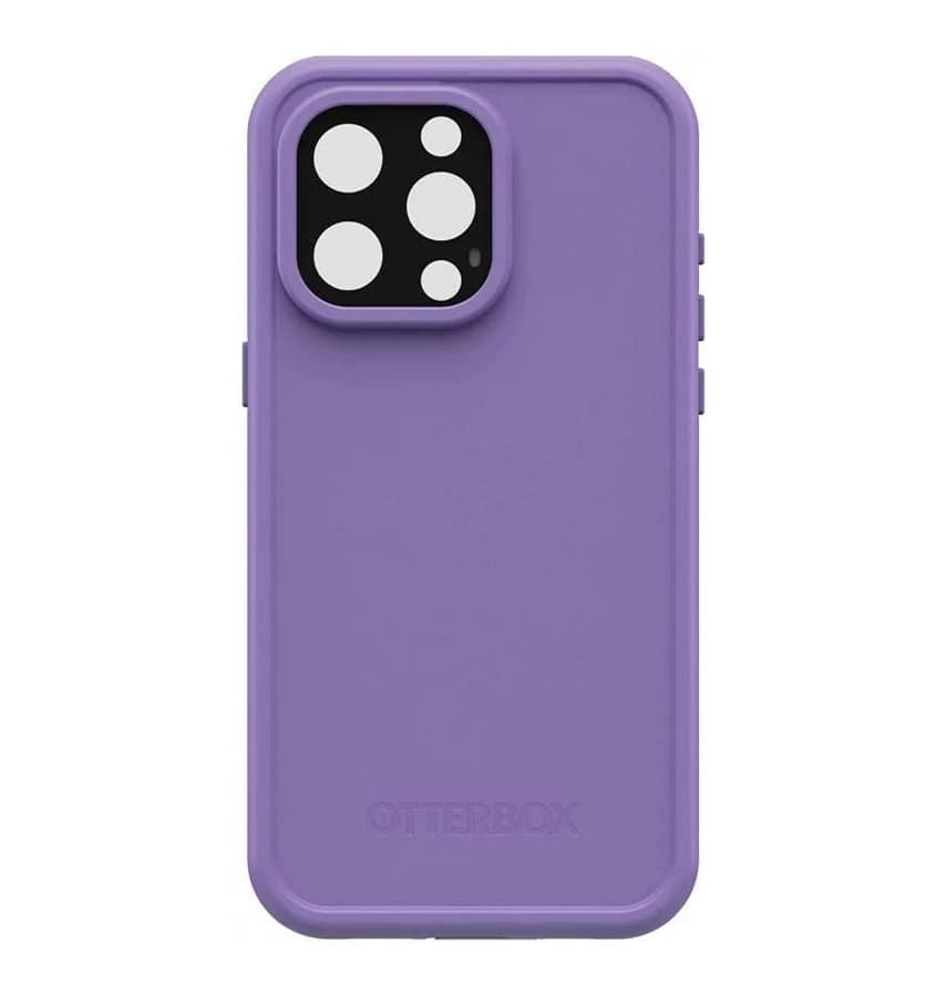 iPhone 15 Pro Max Magsafe Case – Purple | OtterBox Fré Series, Waterproof Protection Back Cover