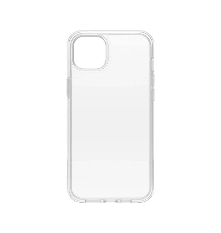 iPhone 14 Plus – Clear | OtterBox Symmetry Series + Antimicrobial, Soft Touch Protective Cover