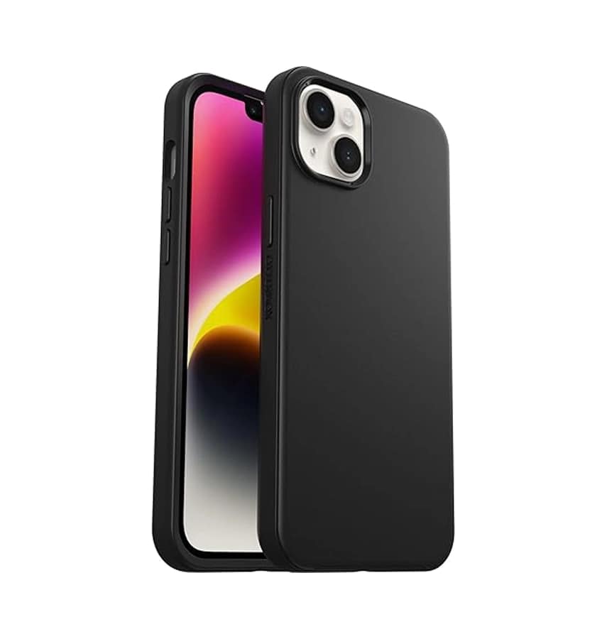 iPhone 14 Plus – Black | OtterBox Symmetry Series, Soft Touch Protective Cover