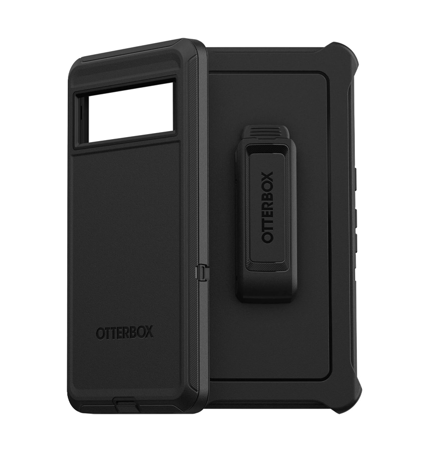 Google Pixel 7 Pro Case - Black | OtterBox Defender Series, Scratch-Resistant Rugged Protective Back Cover