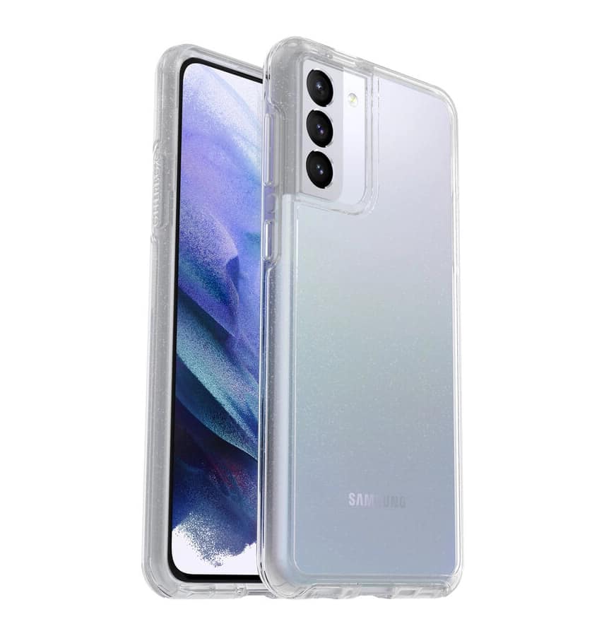 Samsung S21 Plus Case – Stardust | OtterBox Symmetry Series, Soft Touch Protective Cover