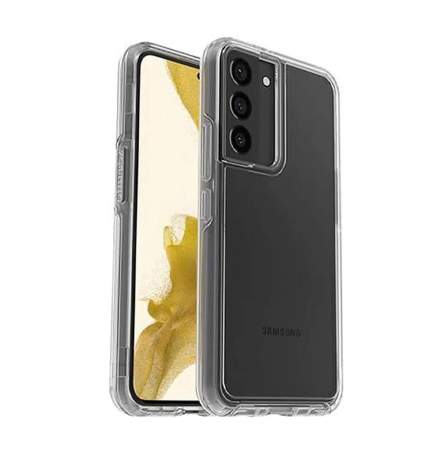 Samsung S22 Case - Clear | OtterBox Symmetry Series, Scratch-Resistant Rugged Protective Back Cover