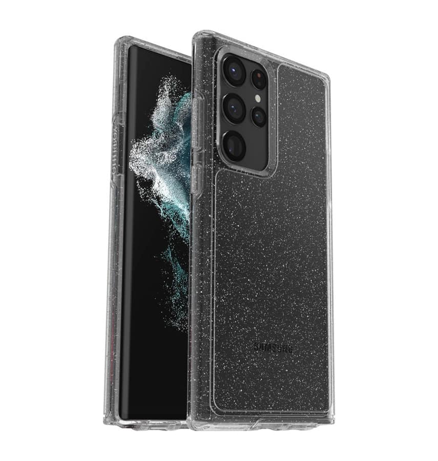 Samsung S22 Ultra Case – Stardust | OtterBox Symmetry Series, Soft Touch Protective Cover