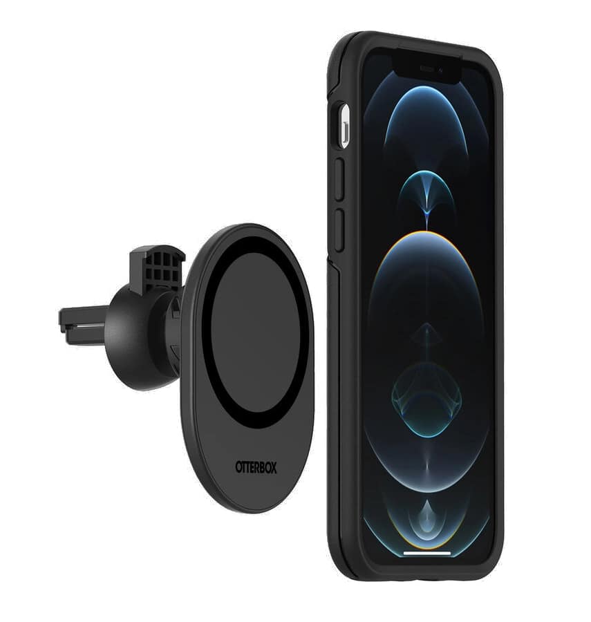 Otterbox Car Air Vent Mount MagSafe - Black | Strong Magnetic Alignment and Attachment with MagSafe, Easily Adjustable and Secure Design