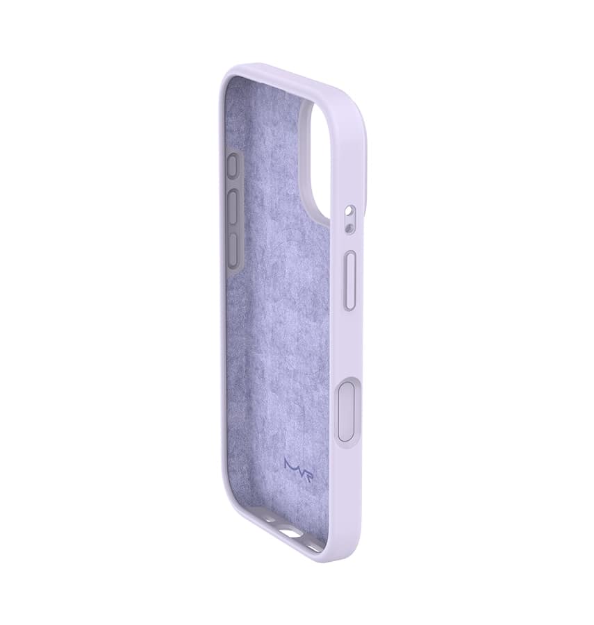 iPhone 17 Liquid Silicone Case – Lavender | MVR Fade-Resistant Color, Smooth Texture, MagSafe Alignment
