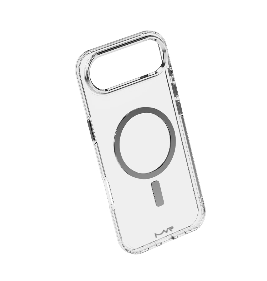 iPhone 17 Air Impact IMD Case – Silver | MVR Durable IMD Design, Scratch Resistant, Lightweight Protection