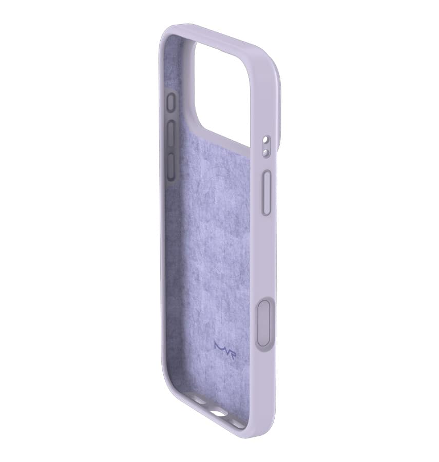 iPhone 17 Pro Case – Lavender | MVR Liquid Silicone Soft-Touch Finish, Anti-Slip Grip, Premium Protection