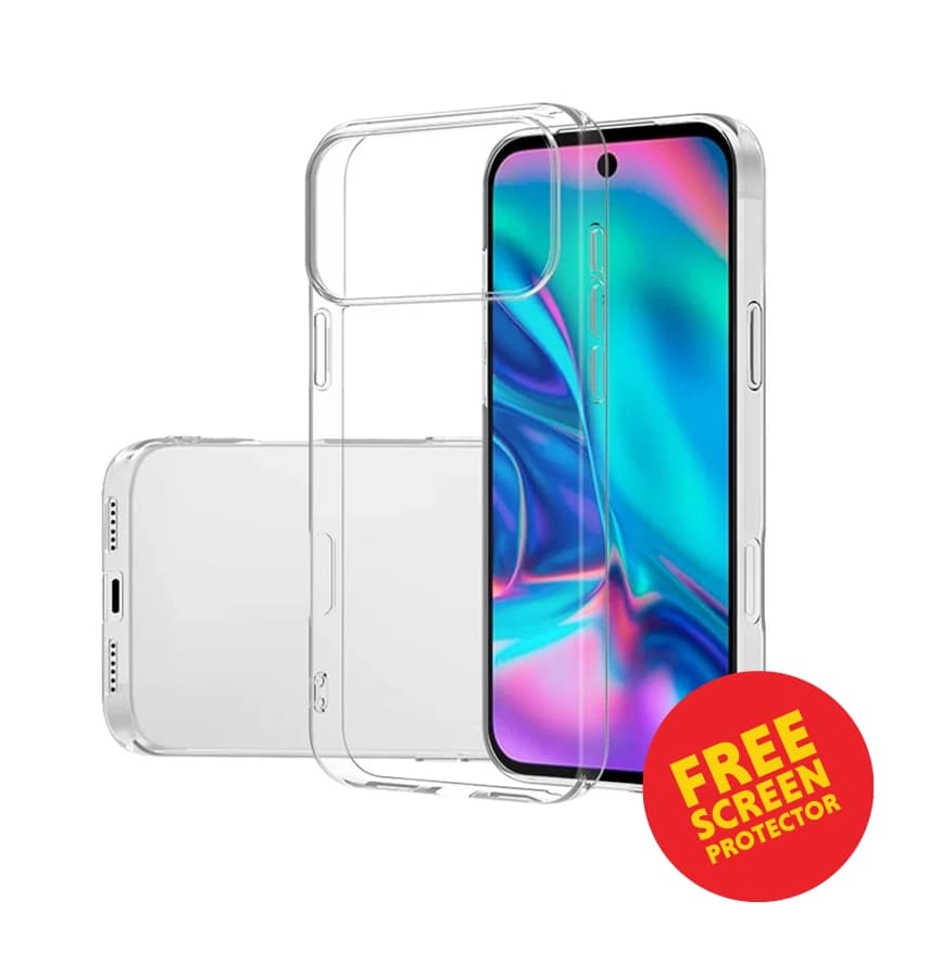 iPhone 17 Pro Max Cover – Clear | Soft Slim Flexible Design, Lightweight Protection, Crystal Transparency